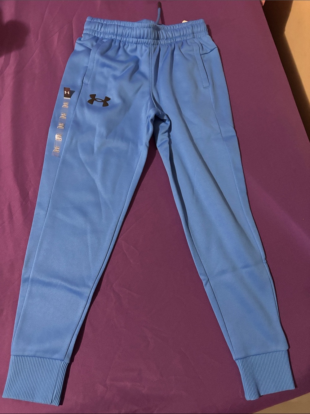 Under Armour Kids Light Blue Athletic Joggers